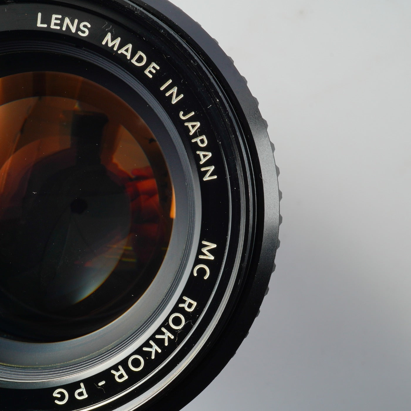 MINOLTA MC ROKKOR-PG 50mm F/1.4 単焦点レンズ