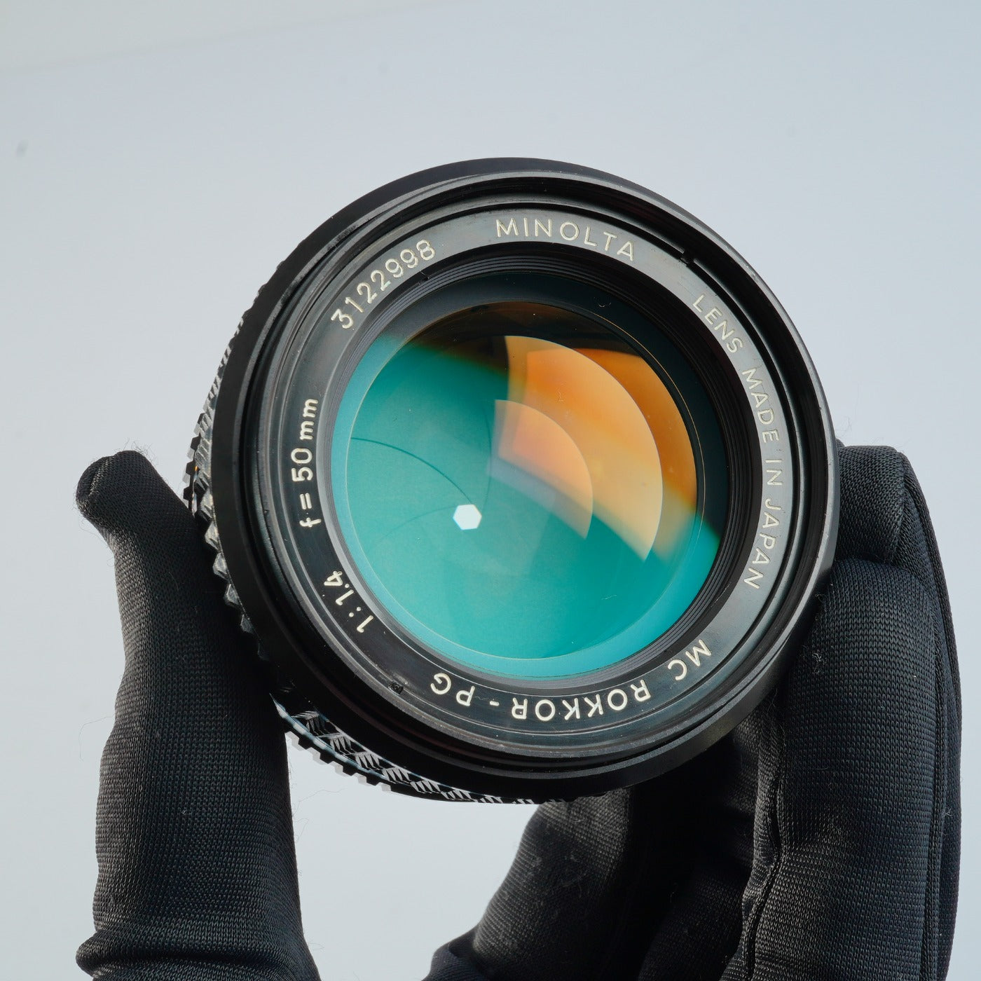 MINOLTA MC ROKKOR-PG 50mm F/1.4 単焦点レンズ