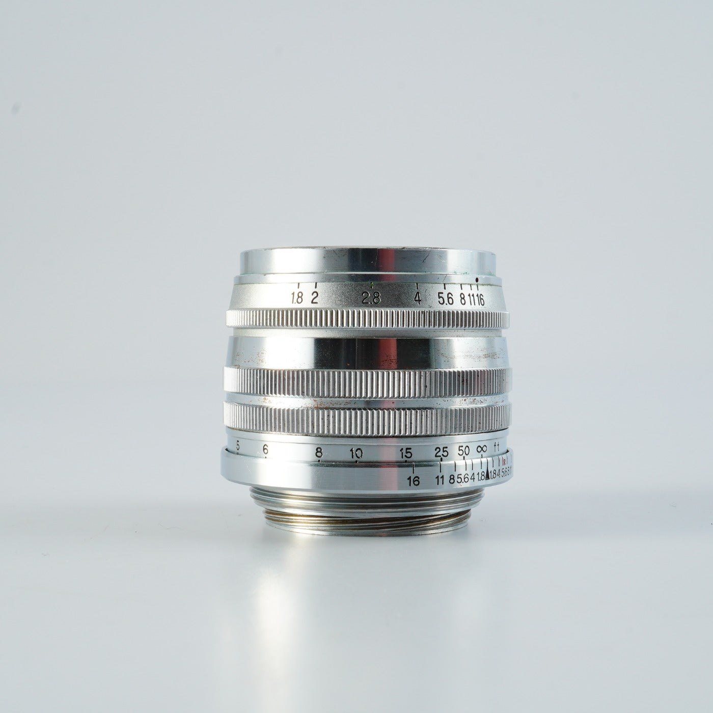 【ジャンク】 Canon 50mm F/1.8 For L39 単焦点レンズ