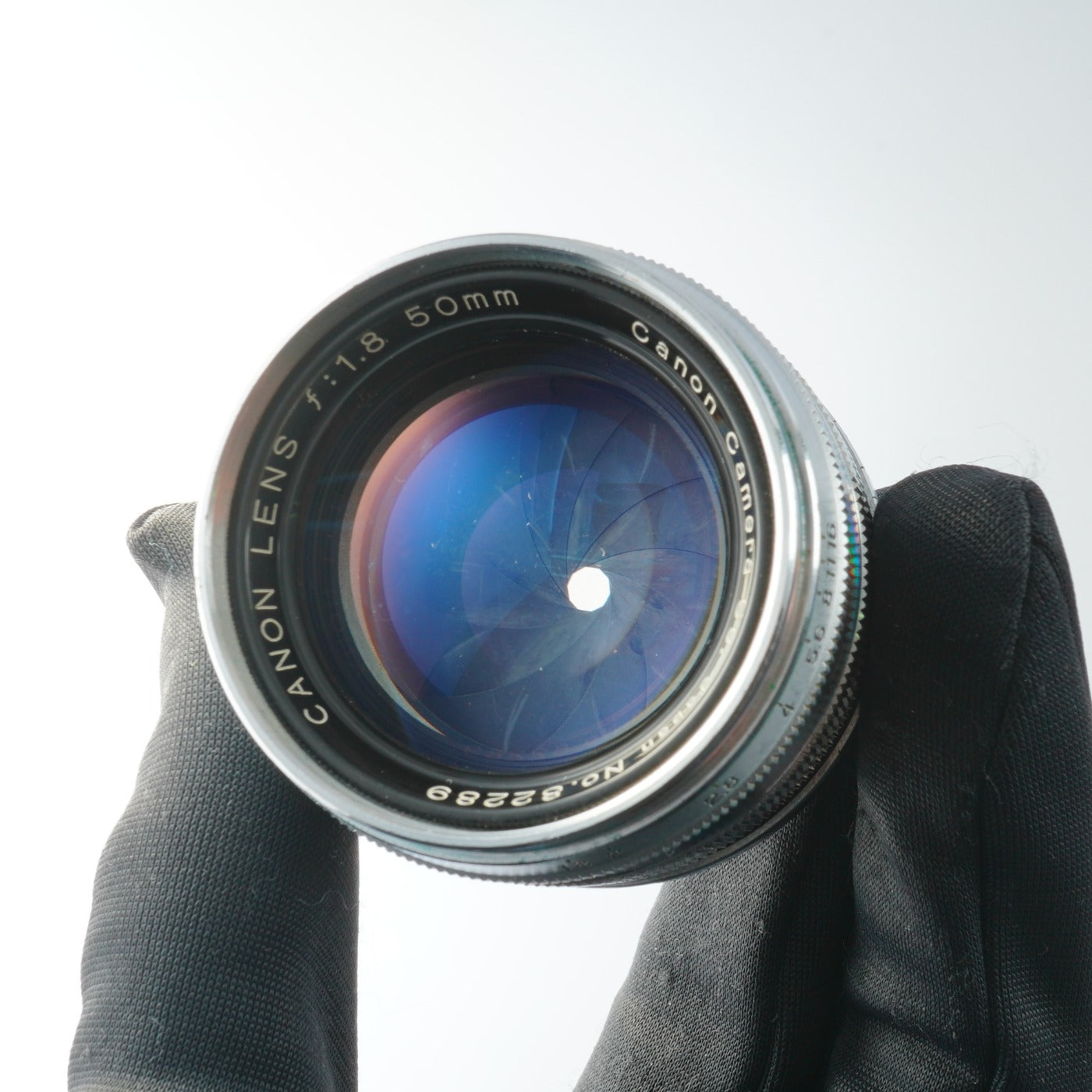 【ジャンク】 Canon 50mm F/1.8 For L39 単焦点レンズ