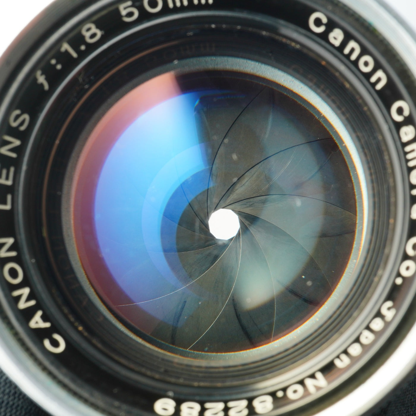 【ジャンク】 Canon 50mm F/1.8 For L39 単焦点レンズ