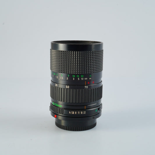 Canon FD 35-70mm F/4 ズームレンズ