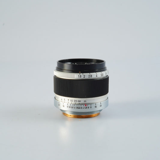 Canon 50mm F/1.8 For L39 LTM 単焦点レンズ