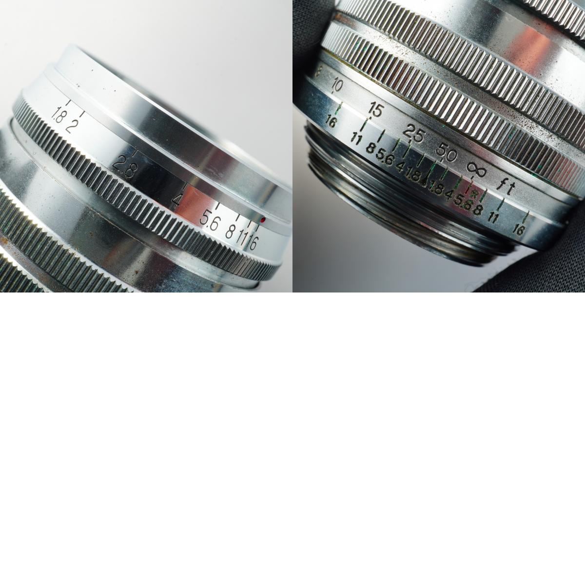 Canon 50mm F/1.8 For L39 単焦点レンズ