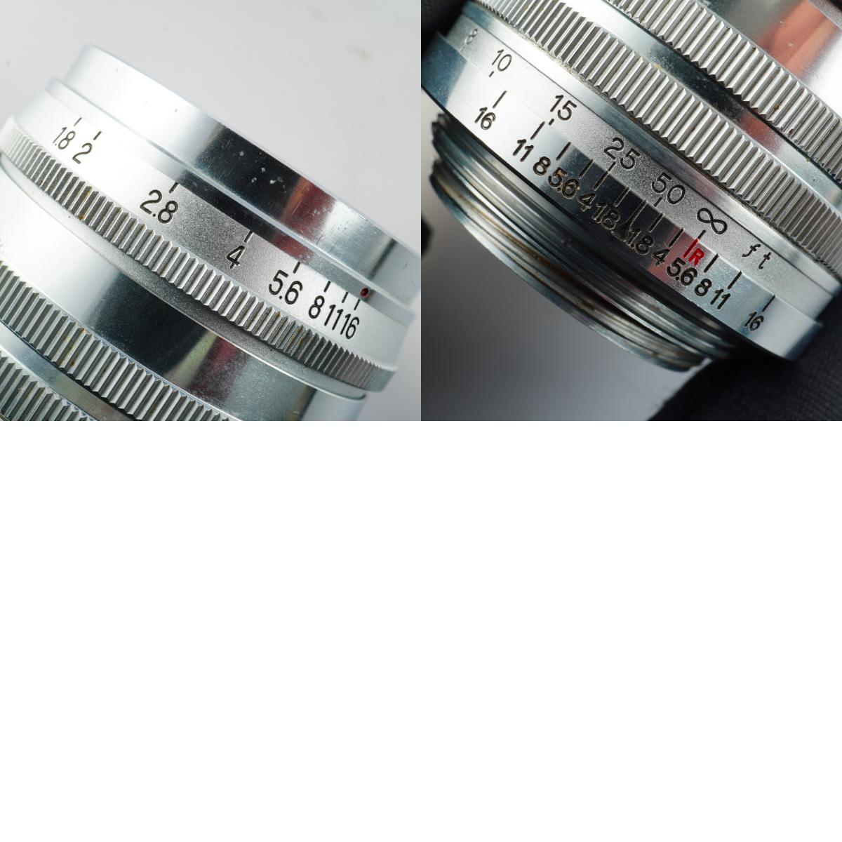 Canon 50mm F/1.8 For L39 単焦点レンズ