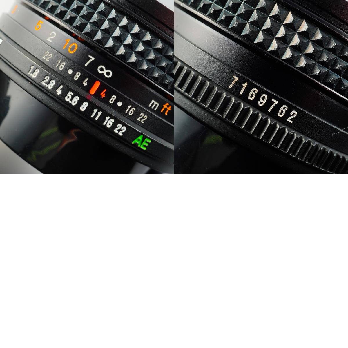 Konica HEXANON AR 40mm F/1.8 単焦点レンズ