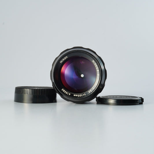 Nikon 非Ai NIKKOR-P Auto 105mm F/2.5 単焦点レンズ