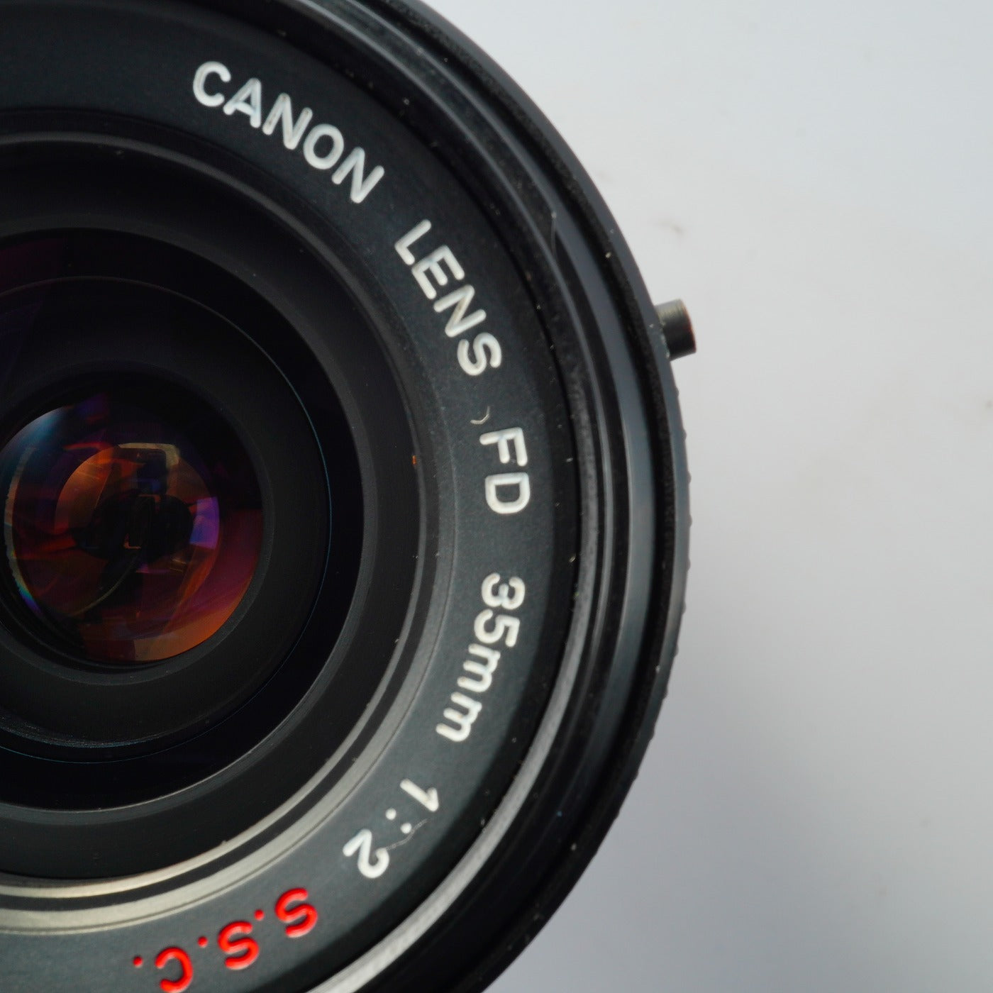 Canon FD 35mm F/2 s.s.c. Concave "O" 単焦点レンズ