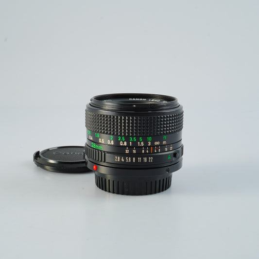 Canon New FD NFD 28mm F/2.8 単焦点レンズ