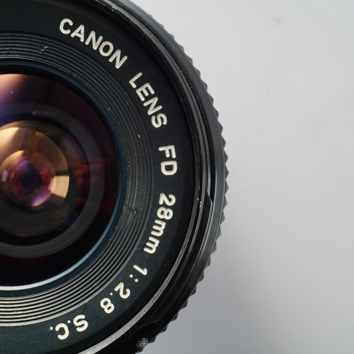Canon FD 28mm F/2.8 S.C. 単焦点レンズ