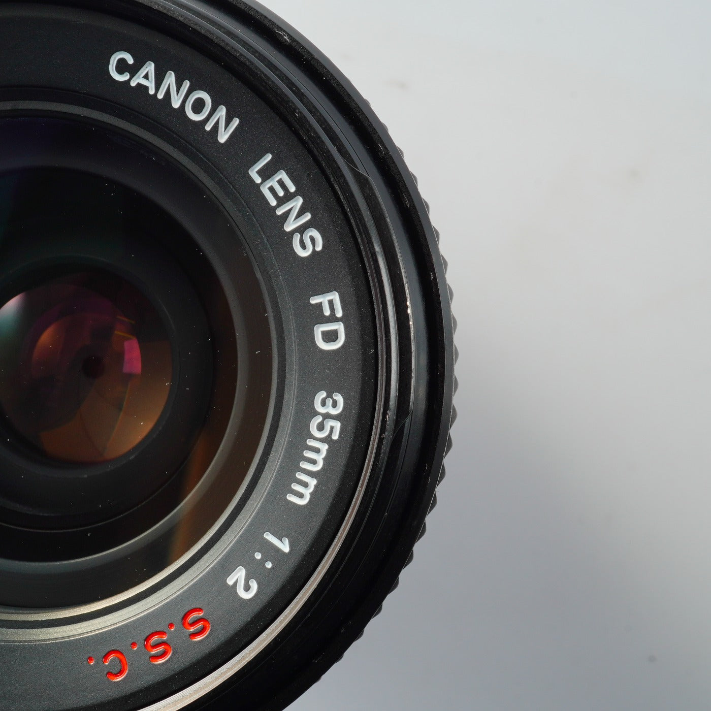 Canon FD 35mm F/2 s.s.c. Concave "O" 単焦点レンズ