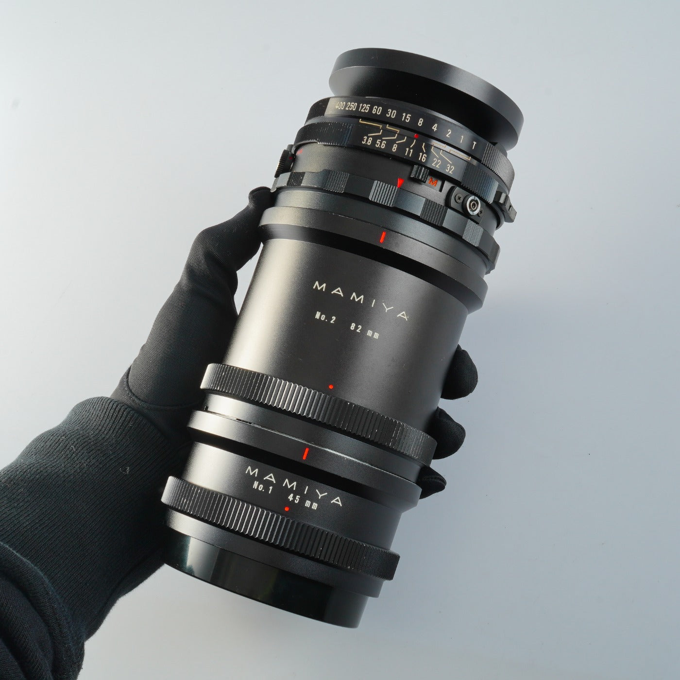 Mamiya Sekor 127mm F/3.8 + No.1 45mm + No.2 82mm Extension Tube 単焦点レンズ