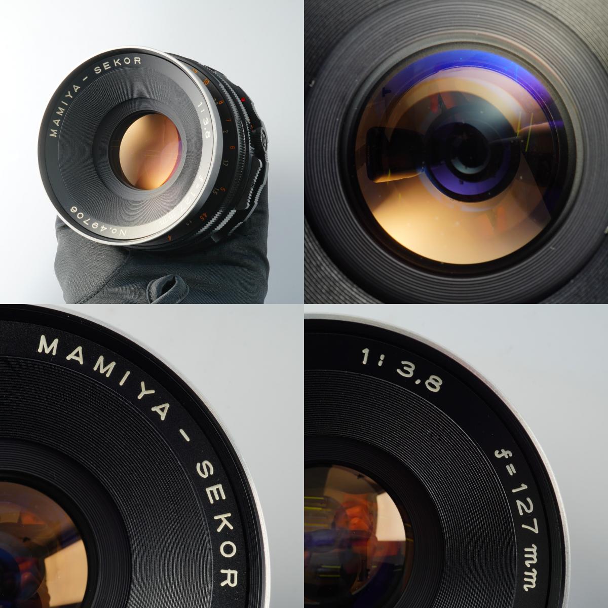 Mamiya Sekor 127mm F/3.8 + No.1 45mm + No.2 82mm Extension Tube 単焦点レンズ
