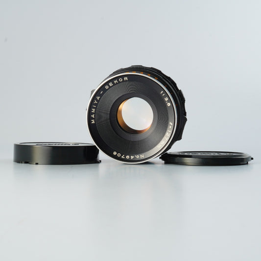 Mamiya Sekor 127 mm F/3.8 + Zwischenring Nr. 1 45 mm + Zwischenring Nr. 2 82 mm Festbrennweite