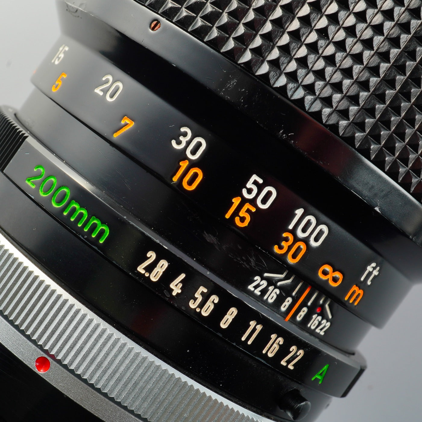 Canon FD 200mm F/2.8 S.S.C. 単焦点レンズ