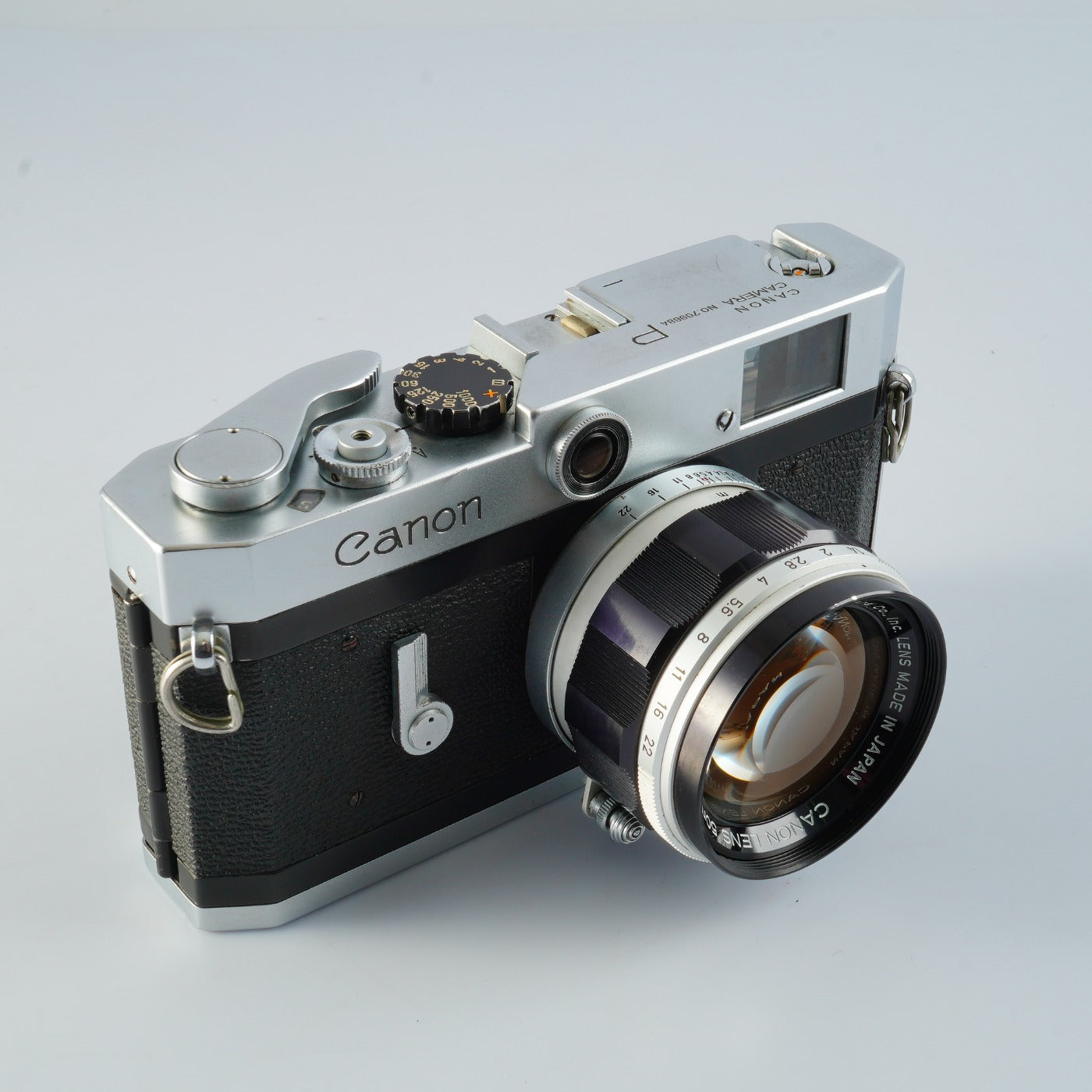 【Serviced & Tested】 Canon P + 50mm F/1.4 レンジファインダーフィルムカメラ