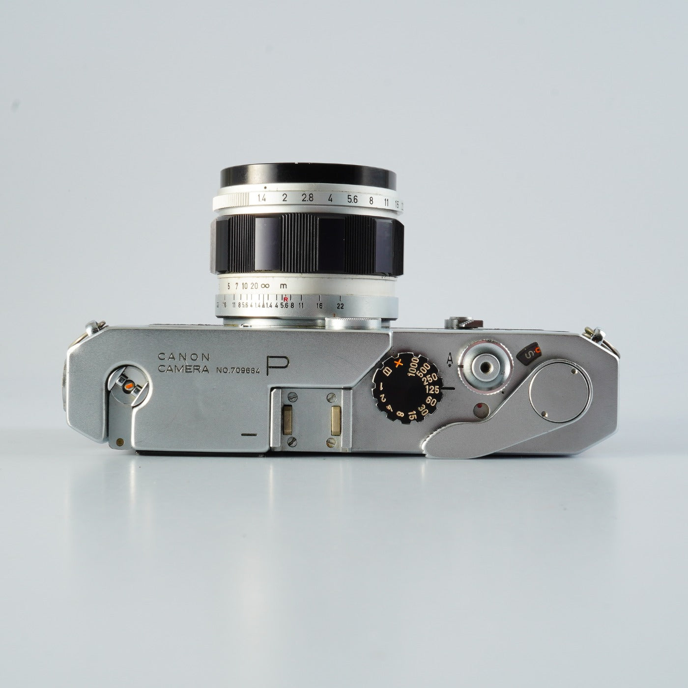 【Serviced & Tested】 Canon P + 50mm F/1.4 レンジファインダーフィルムカメラ