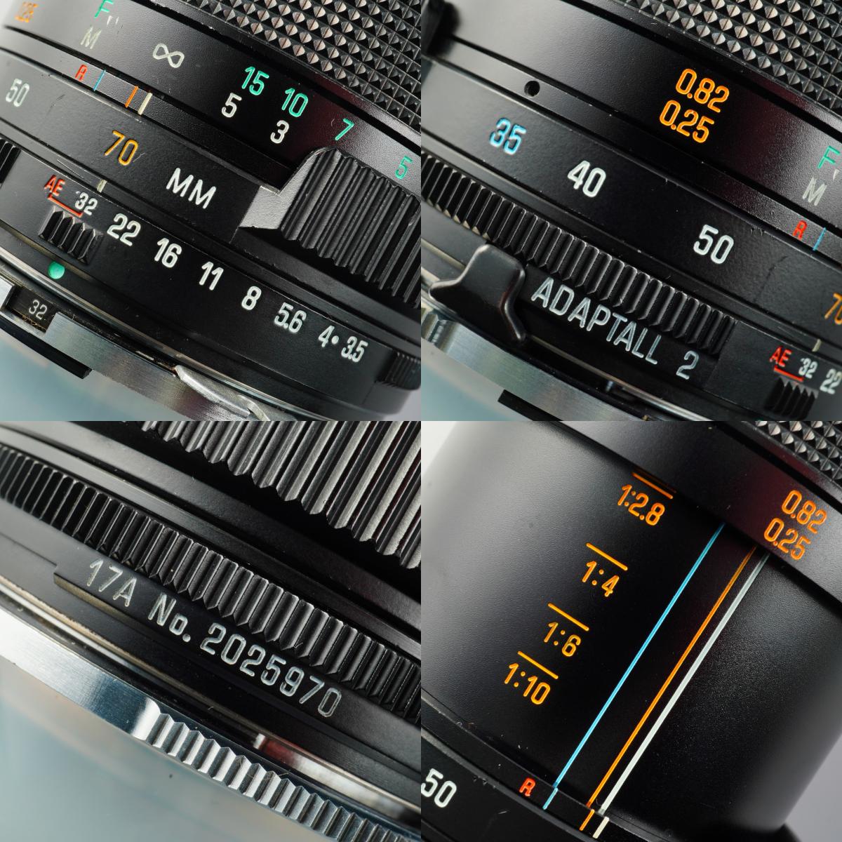 TAMRON 35-70mm F/3.5 CF MACRO BBAR MC (Nikon F用) ズームレンズ