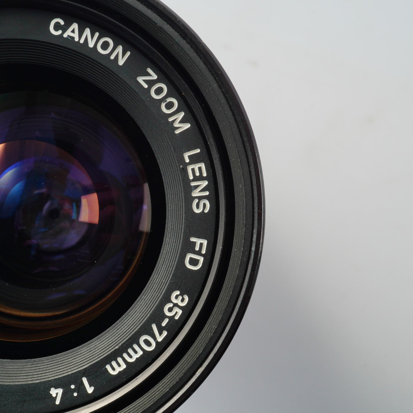 Canon FD 35-70mm F/4 ズームレンズ