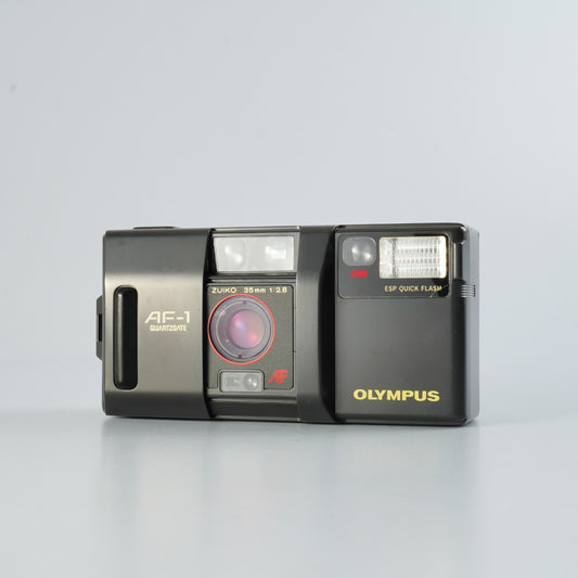 OLYMPUS AF-1 QUARTZ DATE 35mm F/2.8 コンパクトフィルムカメラ