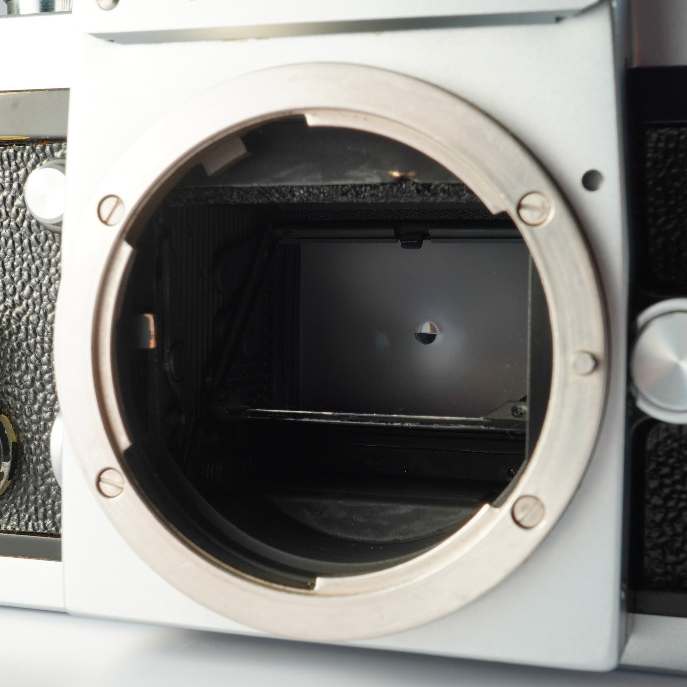 【CLA’d】 Nikon F Silver + Waist level + NIKKOR 50mm F/1.4 MF フィルム一眼レフカメラ