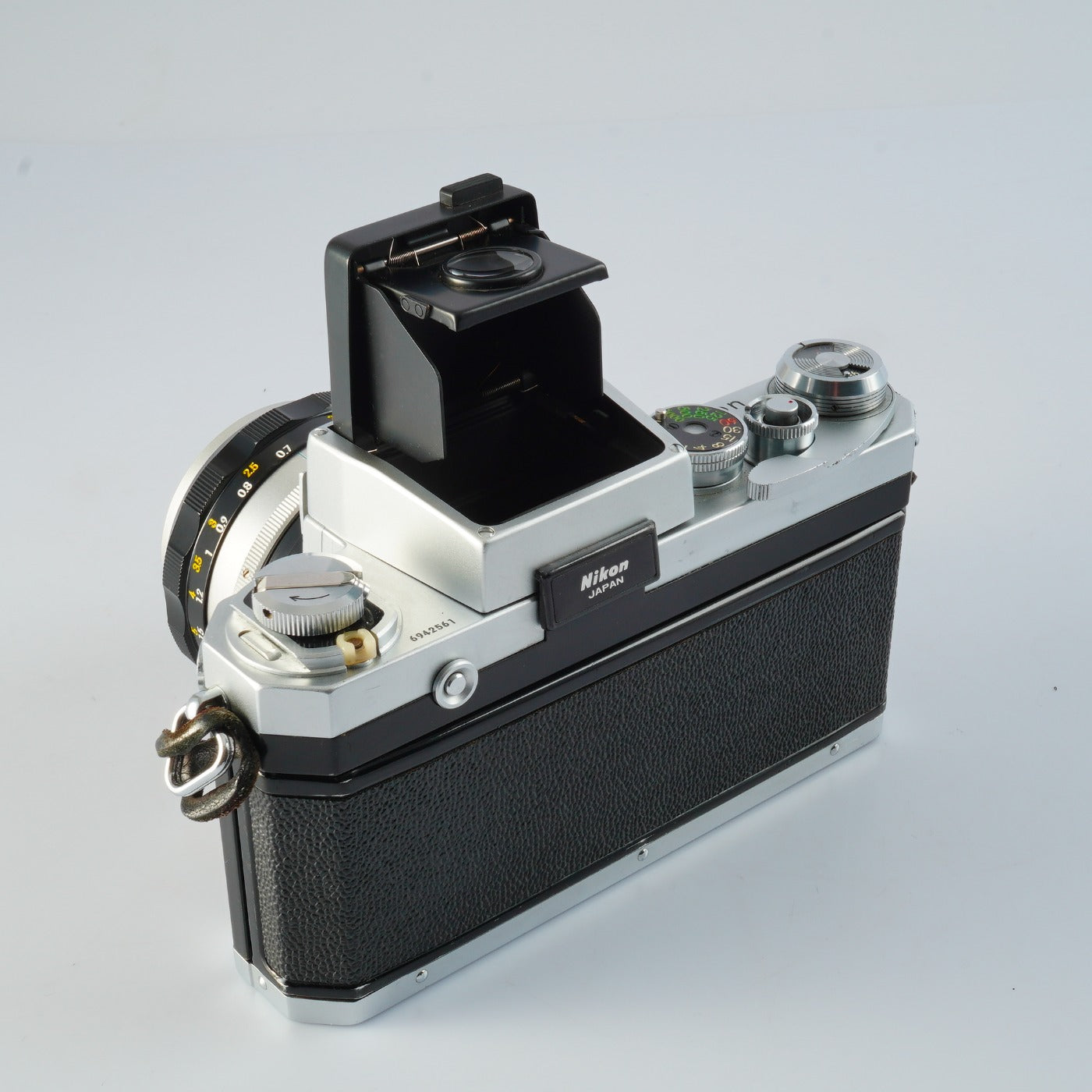 【CLA’d】 Nikon F Silver + Waist level + NIKKOR 50mm F/1.4 MF フィルム一眼レフカメラ