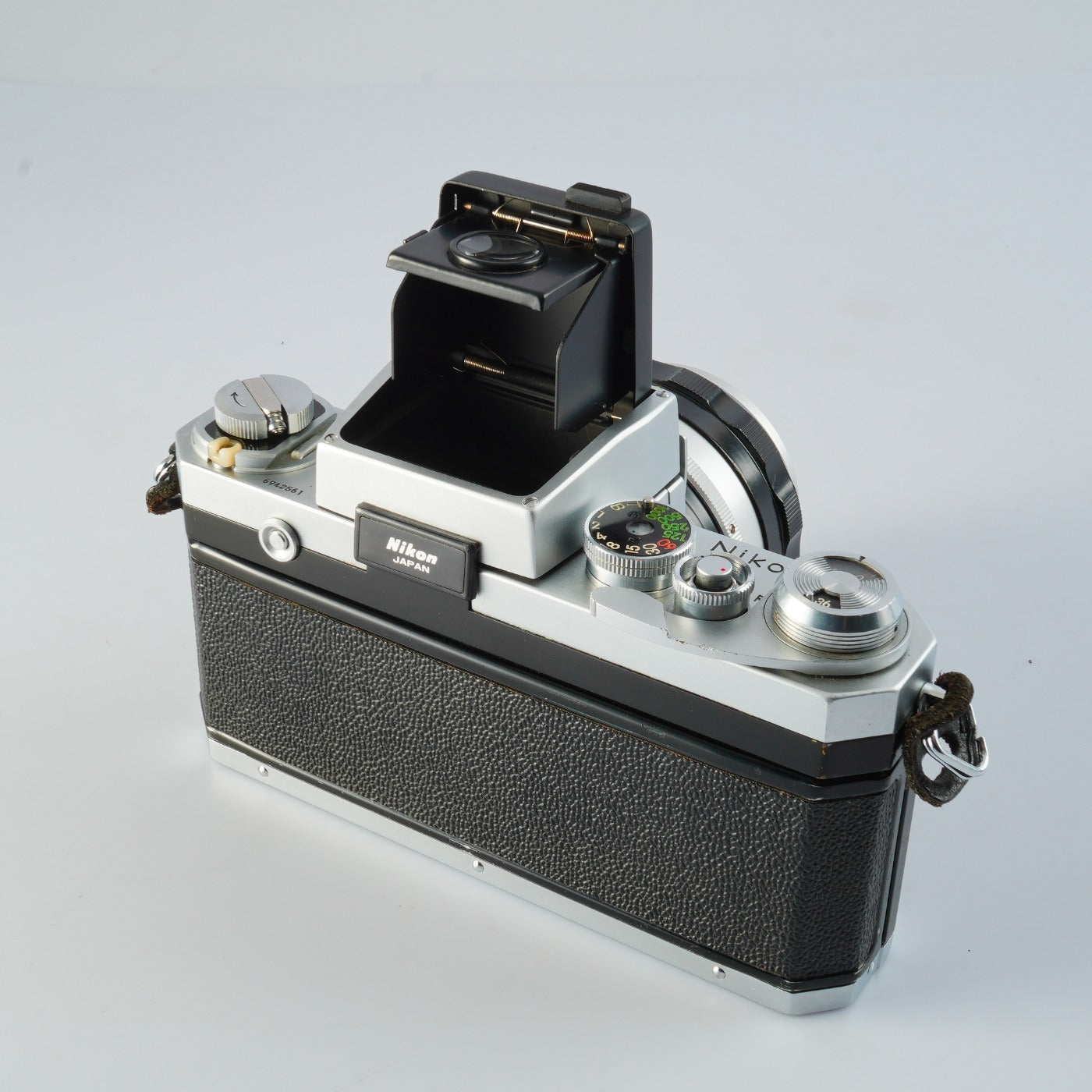 【CLA’d】 Nikon F Silver + Waist level + NIKKOR 50mm F/1.4 MF フィルム一眼レフカメラ