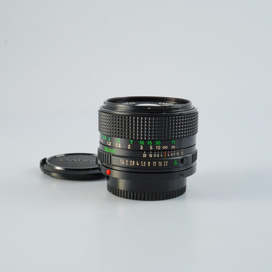 Canon NEW FD 50mm F/1.4 単焦点レンズ