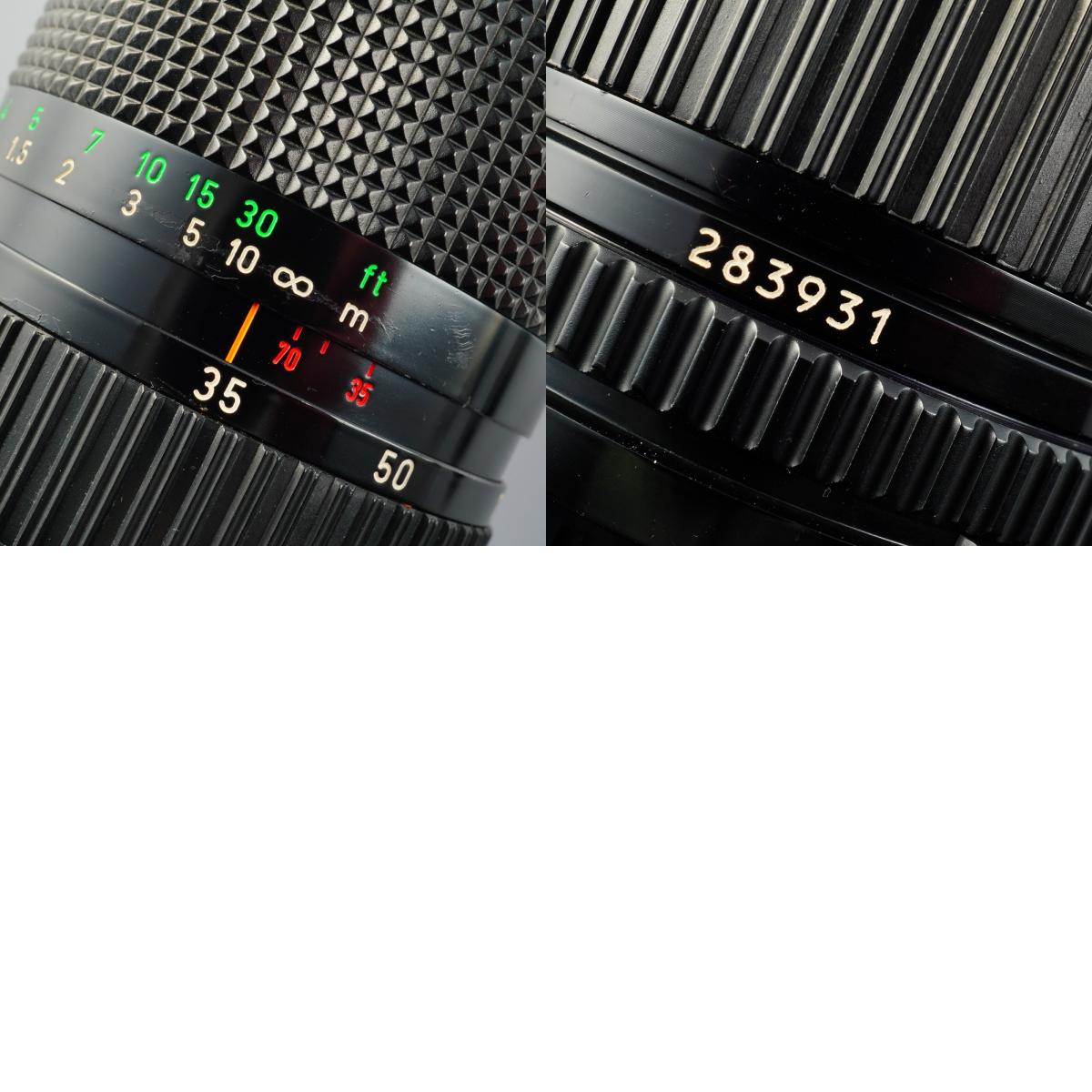 Canon FD 35-70mm F/4 Zoomobjektiv