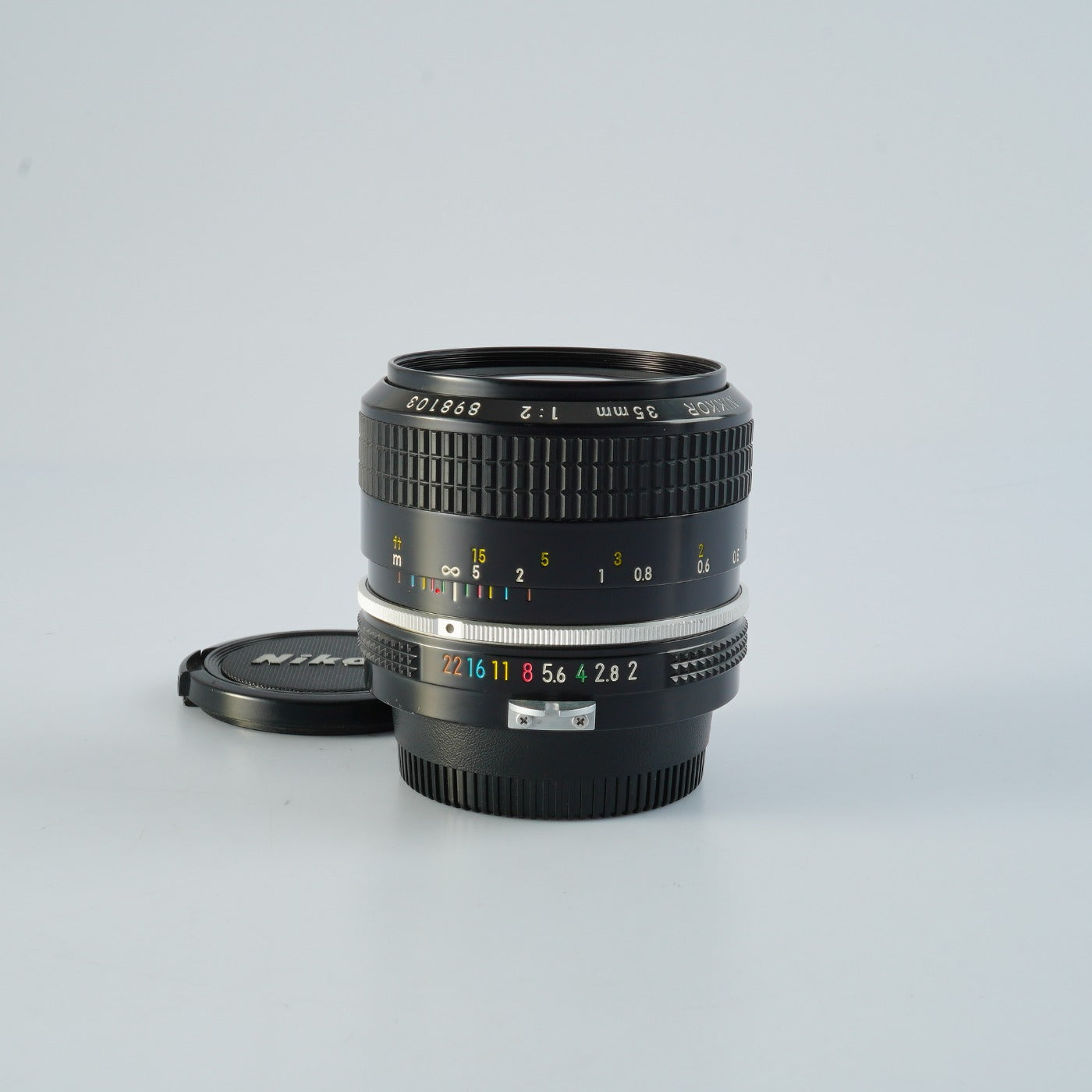 Nikon non-Ai Nikkor 35mm F/2 prime lens