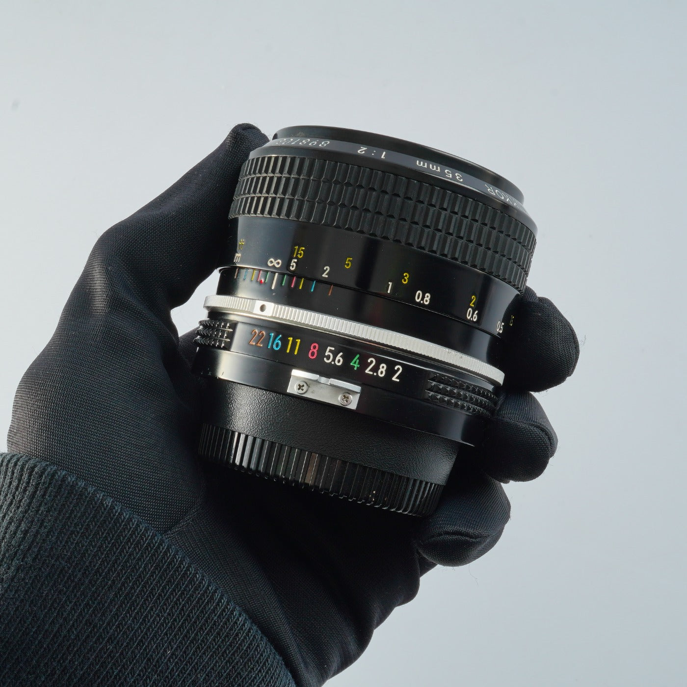 Nikon non-Ai Nikkor 35mm F/2 prime lens