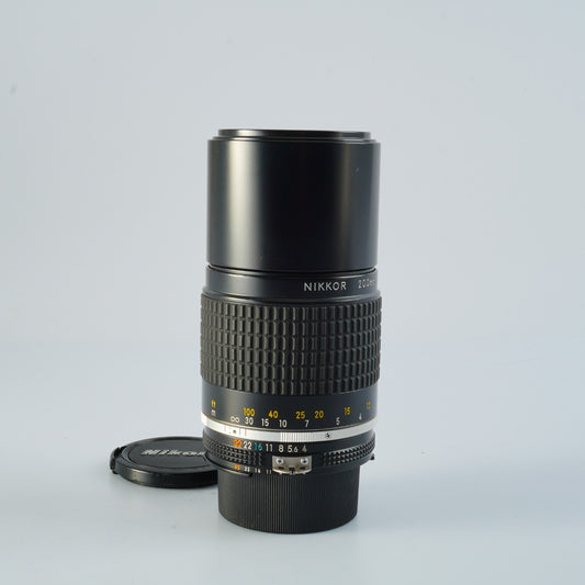 Nikon Ai-S NIKKOR 200mm F/4 prime lens