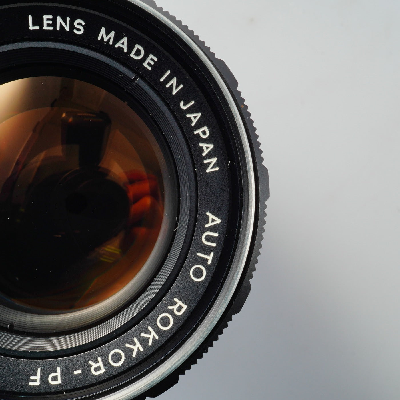 MINOLTA AUTO ROKKOR-PF 55mm F/1.8 prime lens