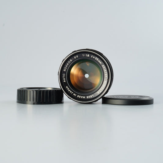 MINOLTA AUTO ROKKOR-PF 55mm F/1.8 Festbrennweitenobjektiv