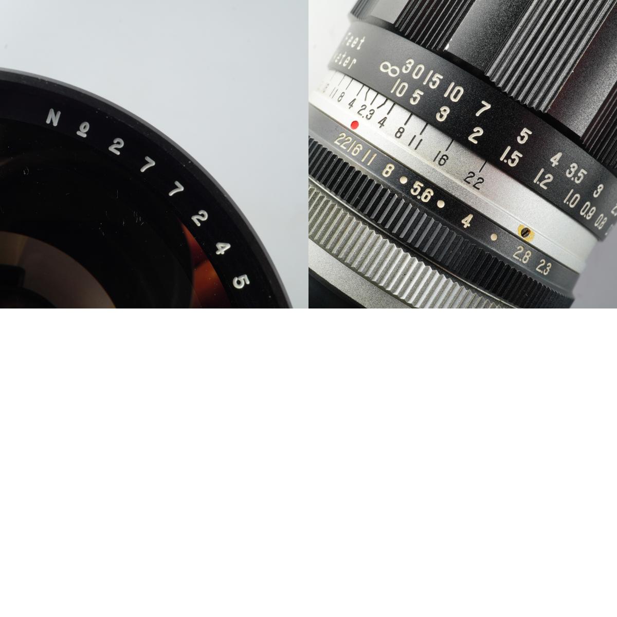 PENTAX Auto Takumar 35mm F/2.3 (M42用) 単焦点レンズ