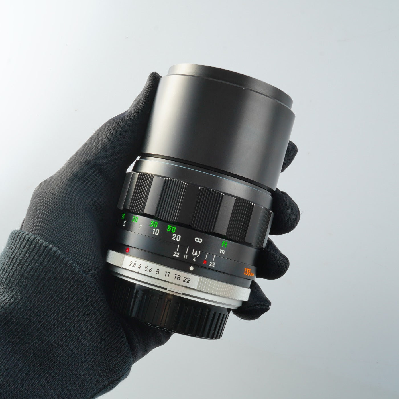 MINOLTA MC TELE ROKKOR PF 135mm F/2.8 prime lens