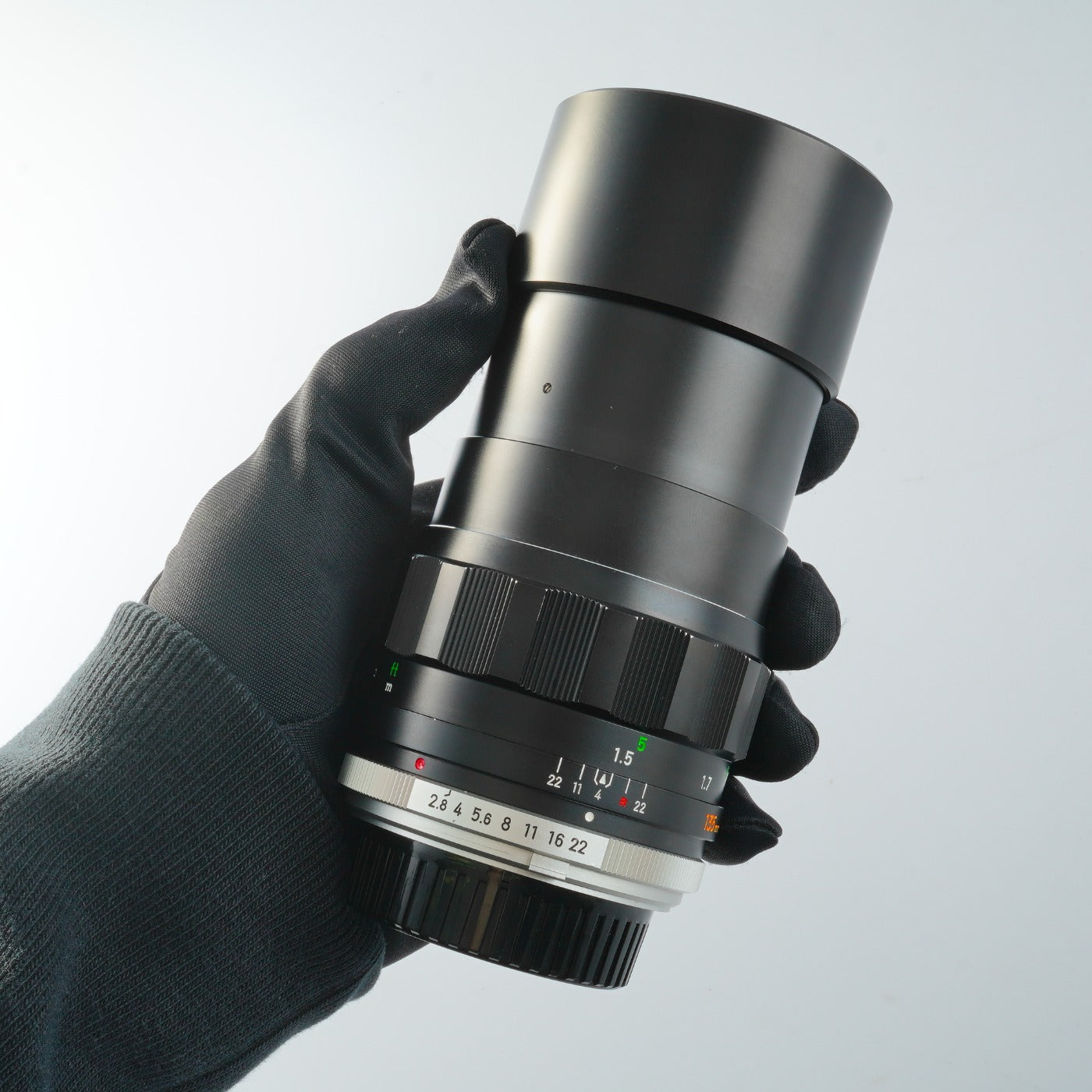 MINOLTA MC TELE ROKKOR PF 135mm F/2.8 prime lens