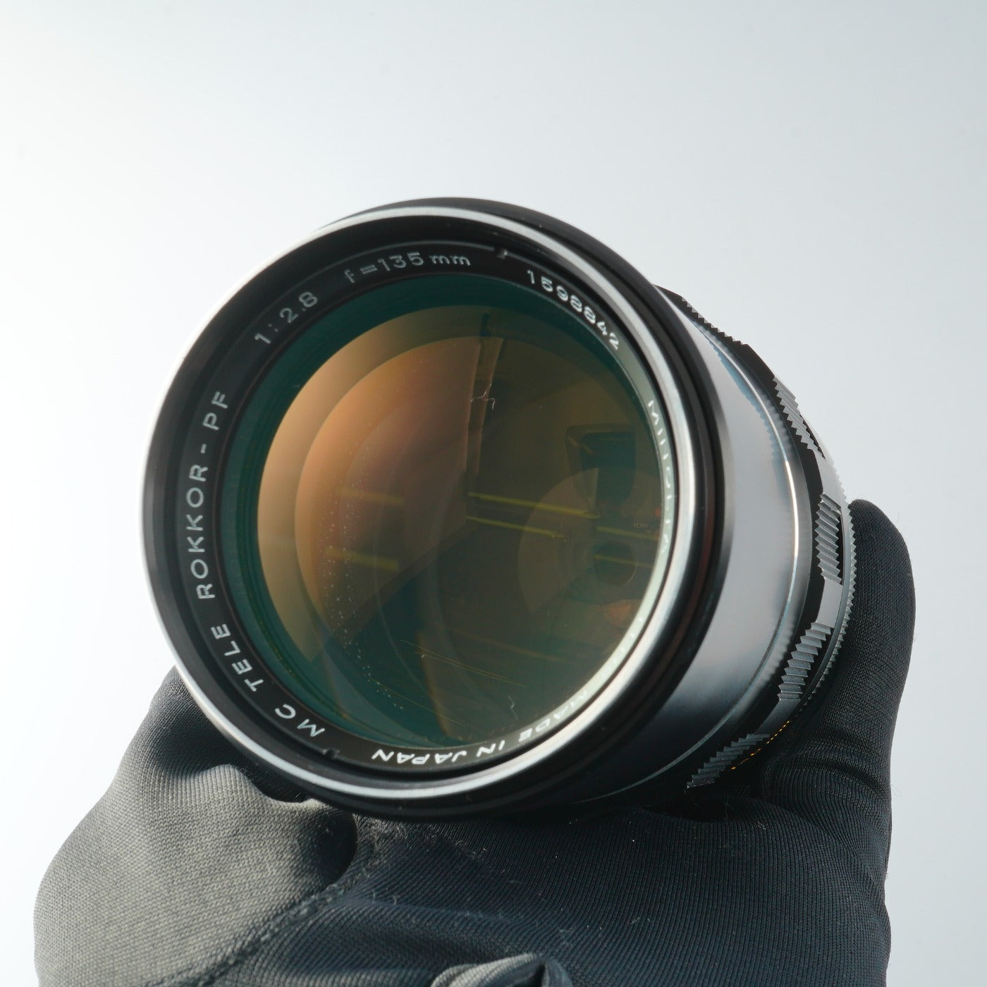 MINOLTA MC TELE ROKKOR PF 135mm F/2.8 prime lens
