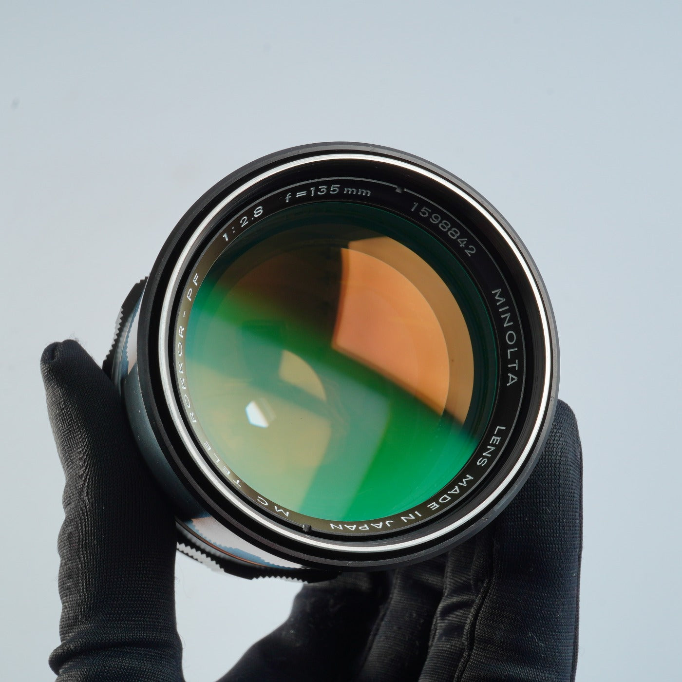 MINOLTA MC TELE ROKKOR PF 135mm F/2.8 prime lens