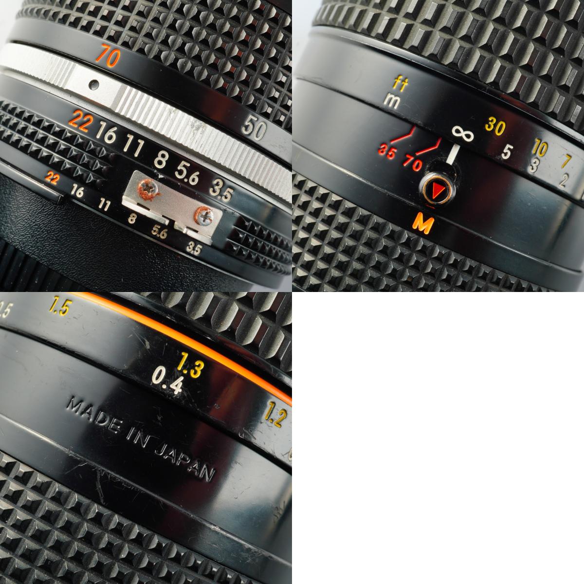 Nikon Ai-S Zoom-NIKKOR 35-70mm F/3.5 MACRO Zoom Lens