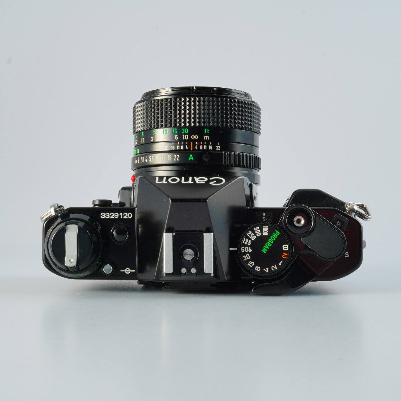 【CLA’d】 Canon AE-1 Program + New FD 50mm F/1.4 MF フィルム一眼レフカメラ