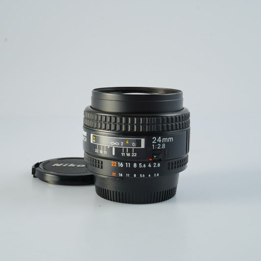 Nikon AF NIKKOR 24mm F/2.8 prime lens