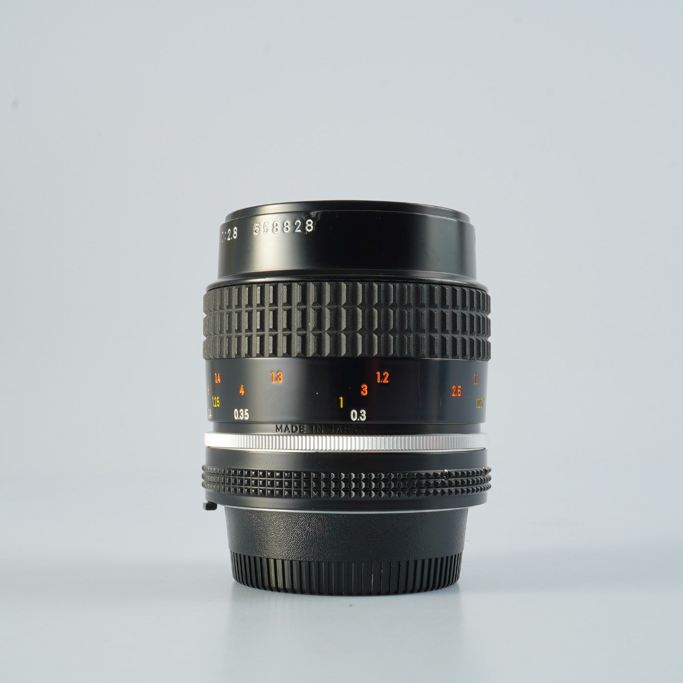 Nikon Ai-s Micro NIKKOR 55mm F/2.8 prime lens