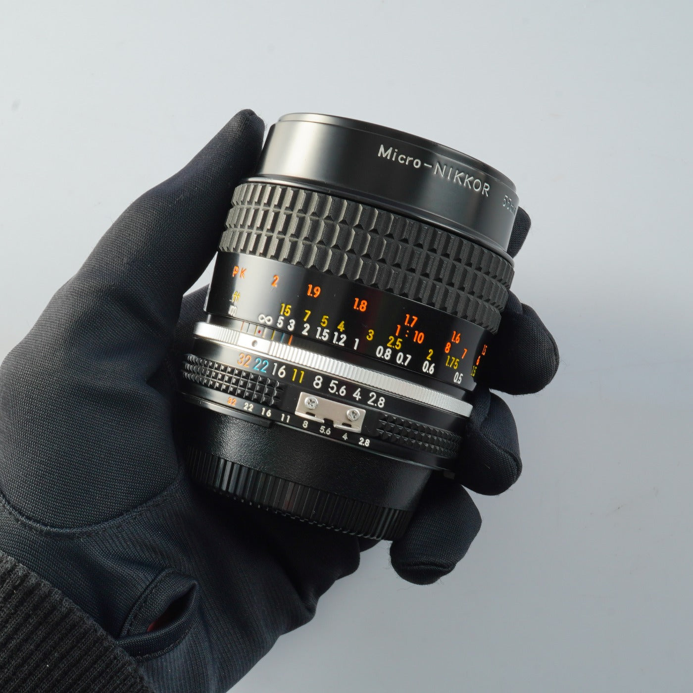 Nikon Ai-s Micro NIKKOR 55mm F/2.8 prime lens