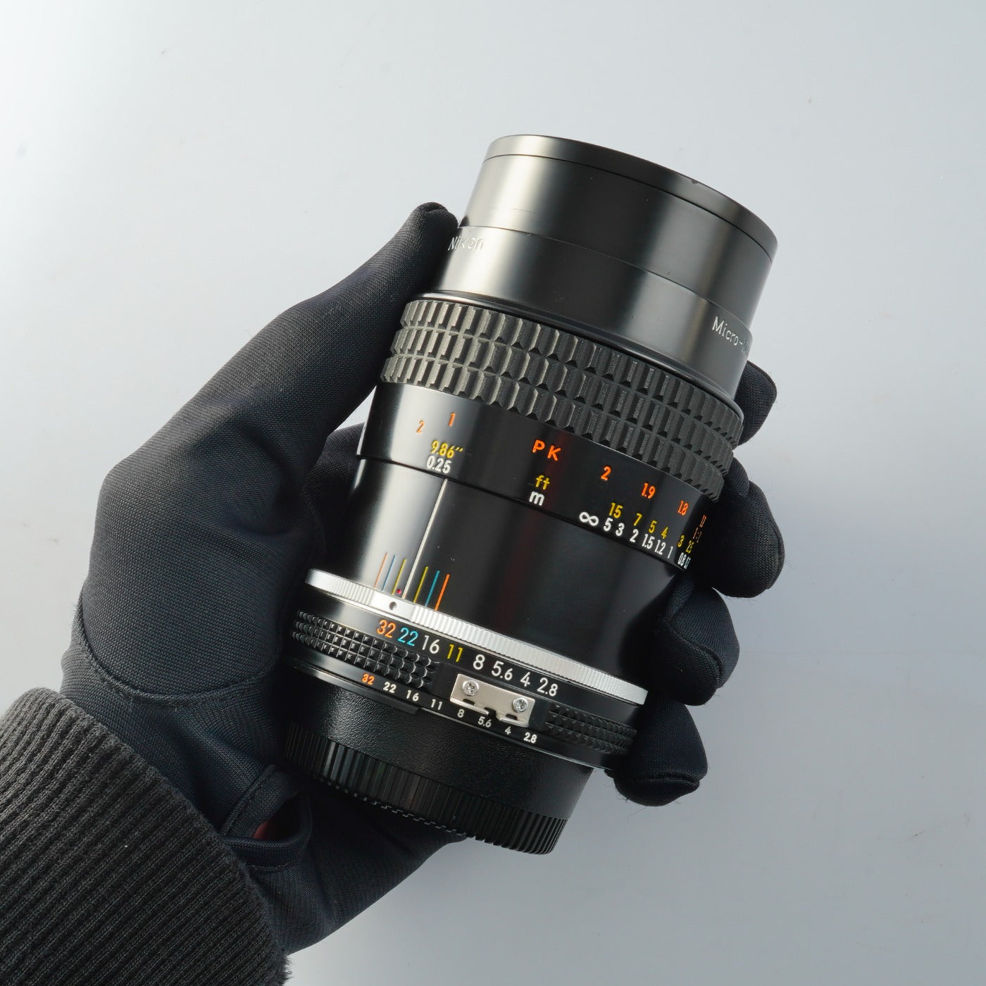 Nikon Ai-s Micro NIKKOR 55mm F/2.8 prime lens