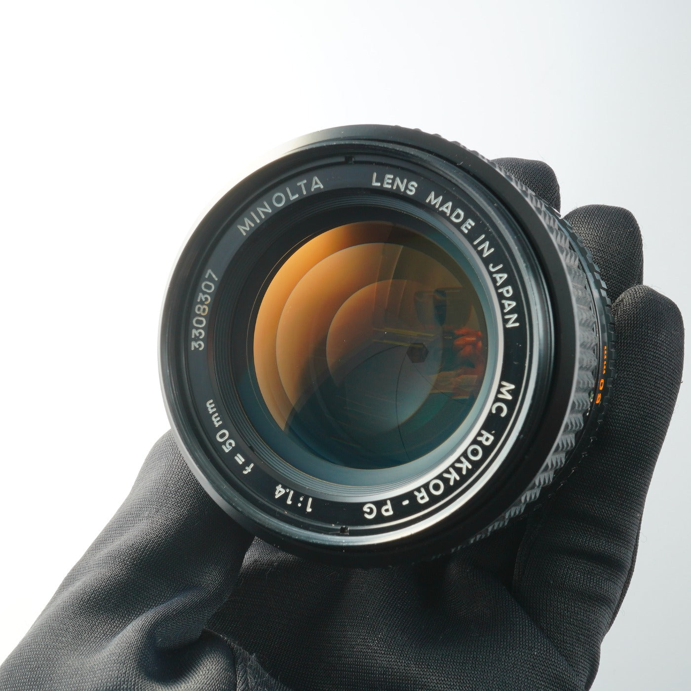 MINOLTA MC ROKKOR-PG 50mm F/1.4 prime lens
