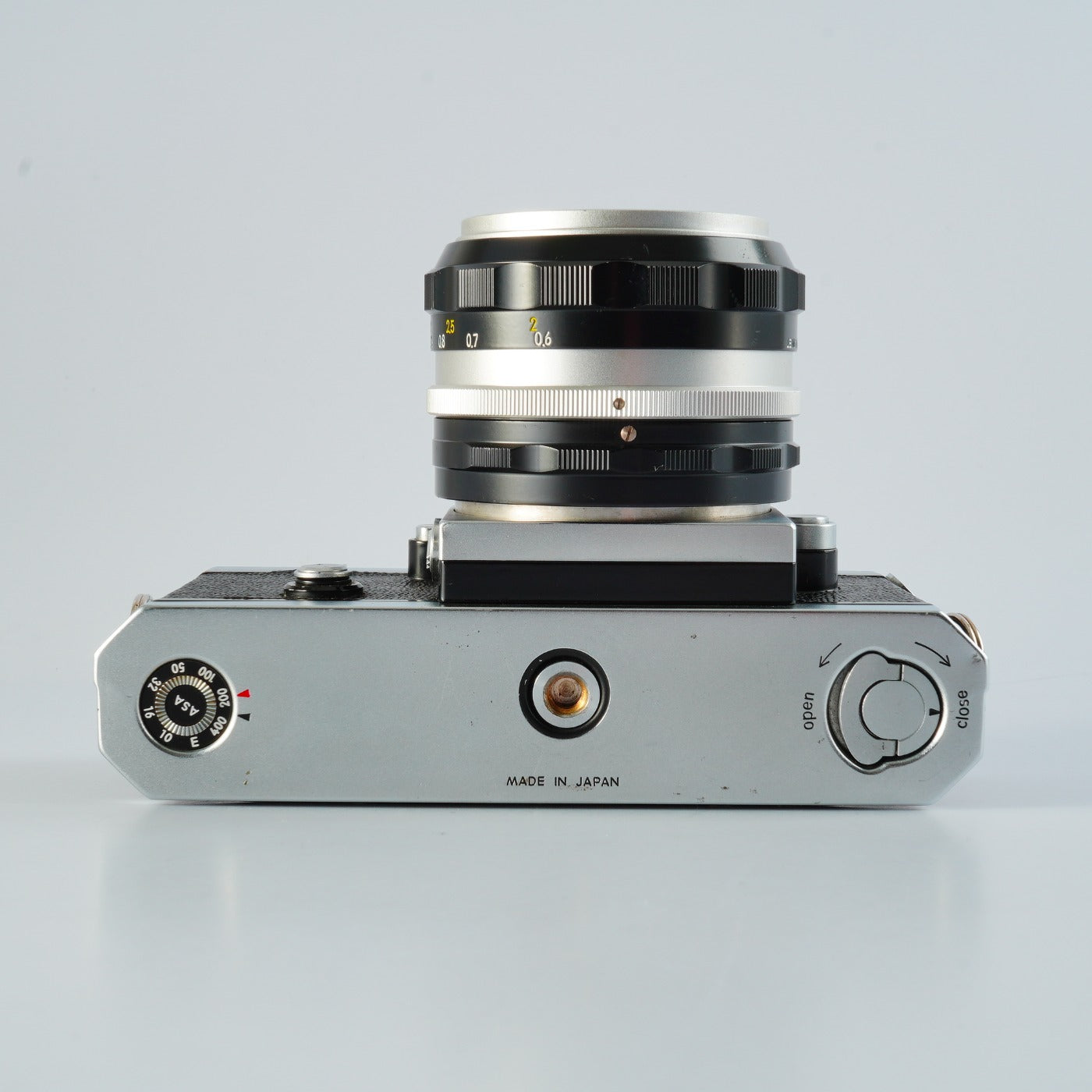 【Serviced】 Nikon F Eyelevel Early Model Silver + NIKKOR 50mm F/1.4 MF フィルム一眼レフカメラ