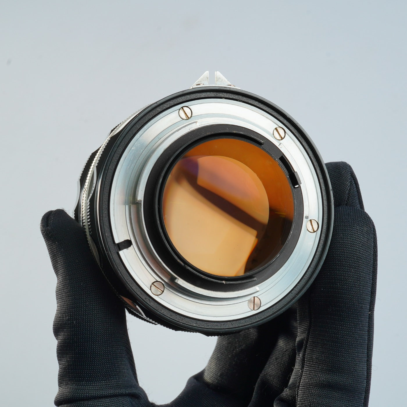 【Serviced】 Nikon F Eyelevel Early Model Silver + NIKKOR 50mm F/1.4 MF フィルム一眼レフカメラ