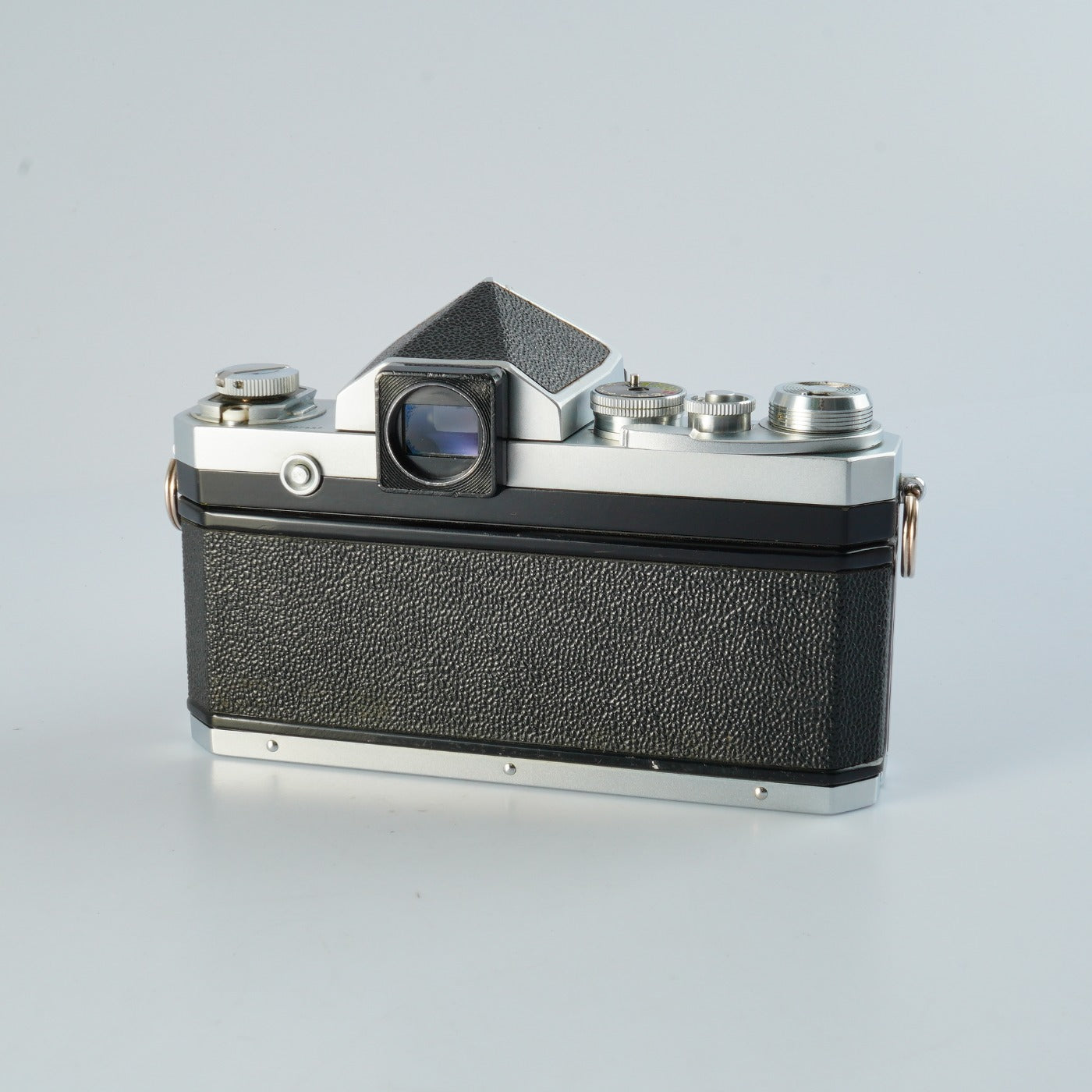 【Serviced】 Nikon F Eyelevel Early Model Silver + NIKKOR 50mm F/1.4 MF フィルム一眼レフカメラ