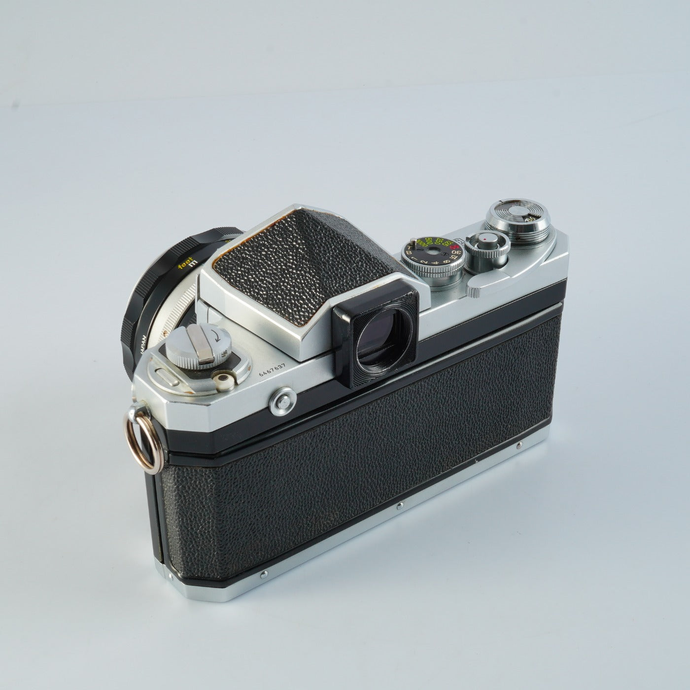 【Serviced】 Nikon F Eyelevel Early Model Silver + NIKKOR 50mm F/1.4 MF フィルム一眼レフカメラ